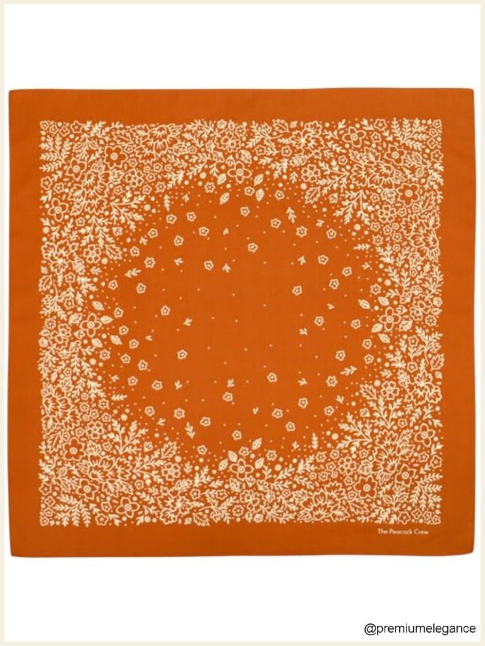 Premium Soft Cotton Designer Bandana 22x22 Multifunctional Head Scarf Neck